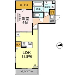 エポラール東別院の物件間取画像